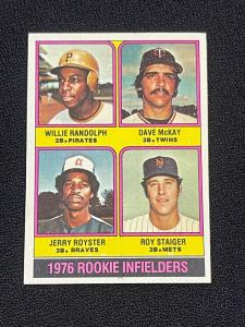 1976 Topps Willie Randolph Rookie Card
