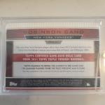 2011 Topps Triple Threads Robinson Cano Triple Relic