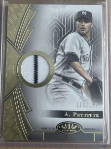 2023 Topps Tier One Andy Pettitte Relic #/199