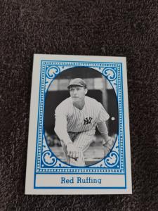 1980 TCMA Red Ruffing Yankees Baseball Card