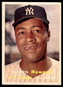 1957 Topps Elston Howard Yankees Card #82