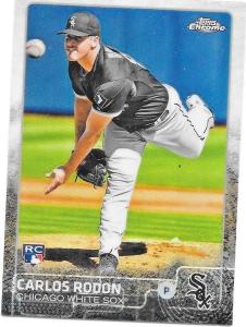 2015 Topps Chrome Carlos Rodon Rookie Card