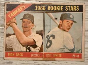 1966 Topps Venezuelan Yankees Rookie Stars Card