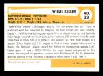 Willie Keeler 1980-87 SSPC HOF #23 Card