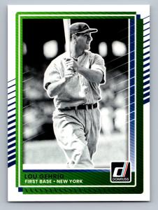 2025 Donruss Lou Gehrig #55 Yankees Card