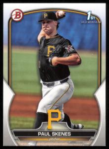 2023 Bowman Draft Paul Skenes Pittsburgh Pirates Card