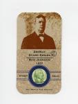 John Johnson 1937 Stamp Relic Hall of Fame Card