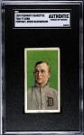 1909 T206 Ty Cobb Green Portrait SGC Authentic