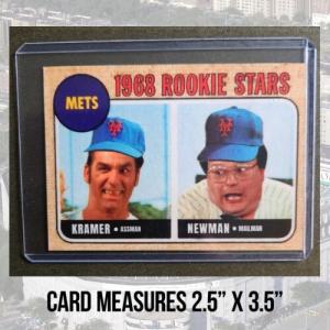 1968 Kramer Newman Retro Baseball Parody Card