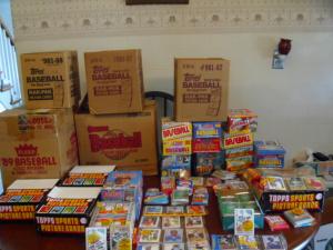 Mickey Mantle Card with Unopened Baseball Pack Lot