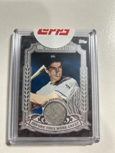 2014 Topps Joe DiMaggio Jersey Relic 21/25 Yankees