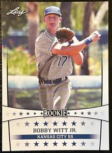 2019 Leaf Bobby Witt Jr. Rookie Card #ST-04