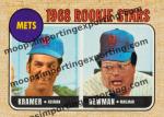 1968 Kramer Newman Retro Baseball Parody Card