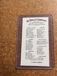 1977 Allen & Ginter Charles Comiskey Sports Card