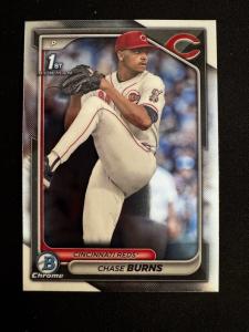 2024 Bowman Draft Chrome Chase Burns #BDC-55