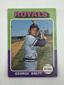 1975 Topps George Brett Rookie Baseball Card #228
