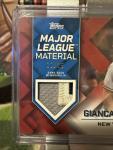 2022 Topps Giancarlo Stanton Relic Card /25