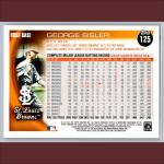 George Sisler SP Image Variation HOF 2010 Topps