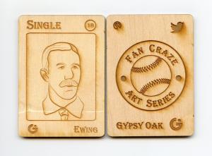 Buck Ewing Fan Craze Gypsy Oak Card