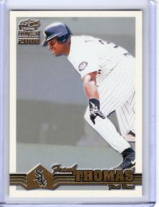 Frank Thomas 2000 Pacific Paramount Gold Card