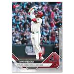2025 Topps Now Eugenio Suarez 4 HR Card