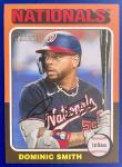 2024 Topps Heritage Dominic Smith SP Mini Card