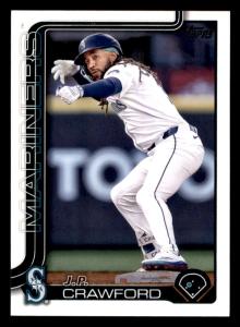 2025 Topps J.P. Crawford Seattle Mariners Card
