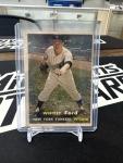 1957 Topps Baseball Whitey Ford Card 25