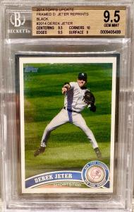 2014 Topps Update Derek Jeter Jersey # Match 2/75