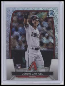 2023 Bowman Corbin Carroll Mojo Refractor Card