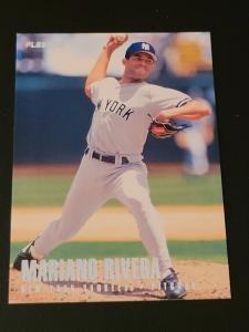 1996 Fleer Silver Tiffany Mariano Rivera Rookie Card