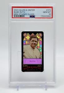 2023 Topps Allen & Ginter Babe Ruth Mini /25 PSA 10