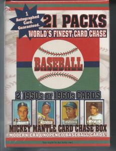 1952 Mickey Mantle Rookie Card Chase Box