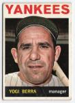 1964 Yogi Berra Topps #21 New York Yankees Card