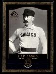 2001 SP Legendary Cuts #18 Cap Anson Card Chicago Cubs
