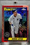 Derek Jeter Rare Mojo Refractor Card