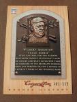 2012 WILBERT ROBINSON PANINI COOPERSTOWN HALL OF FAME CARD /599 BRONZE UNCLE #73