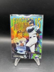 Aaron Judge 2025 Topps Chrome Fortune Insert #F15-1