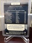 2011 Topps Brett Gardner Relic Card #T60R-BGA