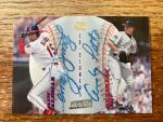 Andy Pettitte & Sandy Alomar Dual Autograph Card