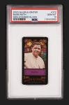 2023 Topps Allen & Ginter Babe Ruth Mini /25 PSA 10