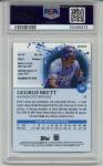 2022 Topps Pristine Refractor George Brett Royals Card