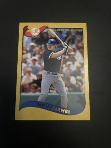 Jason Giambi 2002 Topps Gold Baseball Card