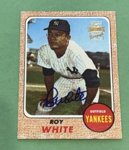 2001 Topps Archives Roy White Autographed Card
