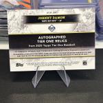 2025 Topps Tier One Johnny Damon Auto Patch 100/149