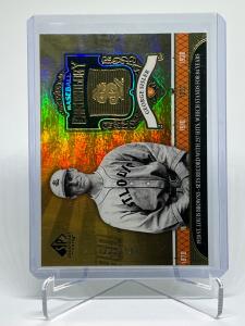 2006 SP Legendary Cuts George Sisler Baseball Card