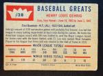 1960 Fleer Lou Gehrig Sports Card