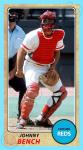 Johnny Bench 1968 Tall Boy Art Card