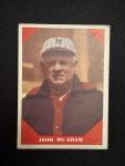 1960 Fleer Baseball Greats John McGraw Card