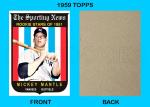 Mickey Mantle Custom Art Card - Yankees Rookie